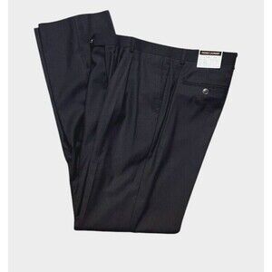 Pierre Laurent NWT Edward 2B 34W Brown unhemmed pant suit bottoms